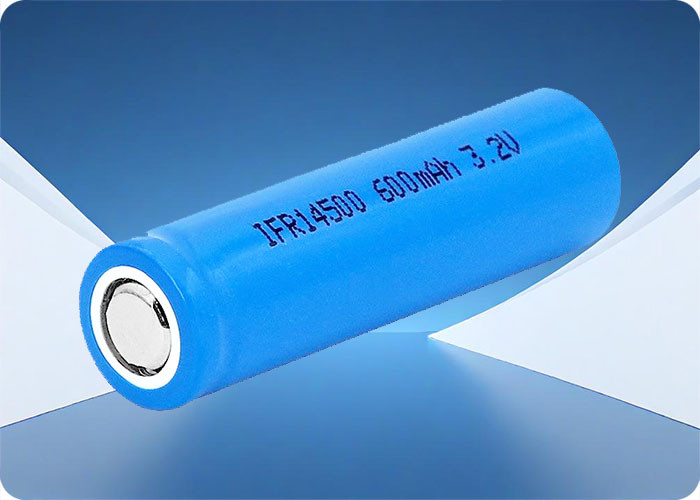 14500 LiFePo4 Battery 3.2V 600mAh 1.8A Discharge 2000+ Cycles