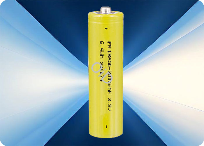 6A Discharge LiFePo4 Battery 3.2V 18650 2000mAh Rechargeable Battery