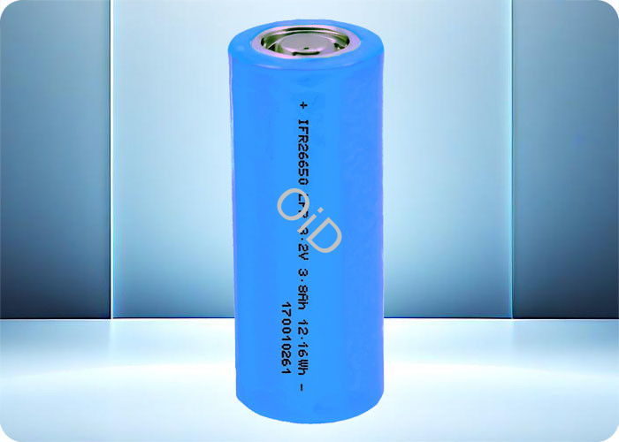 11.4A Discharge LiFePo4 Battery 26650 3800mAh Battery High Energy Density 2000+ Cycles