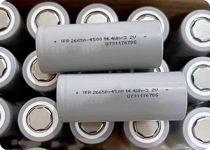 26650 3.2V 4500mAh LiFePo4 Battery 13.5A Discharge 2000+ Cycles