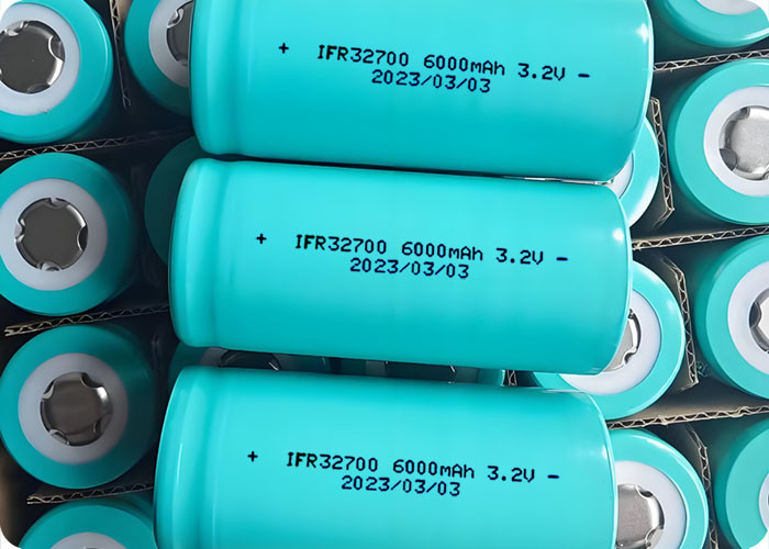 32700 LiFePO4 Battery 6000mAh 18A Discharge 2000+ Cycles