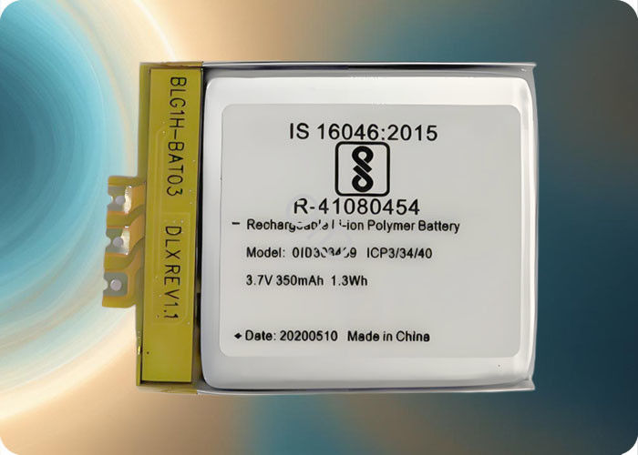 OiD303439 3.7V 365mAh Lithium Polymer Battery Charge 1C Discharge Current Cycle Life more 300
