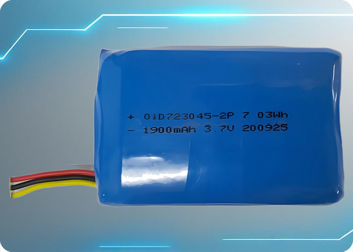 3.7V 1980mAh Lithium Polymer Battery with 2C Discharge