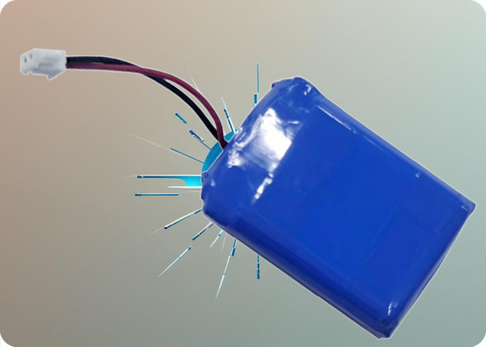 7.4V 530mAh Lithium Polymer Battery 300 Cycles 1C Discharge