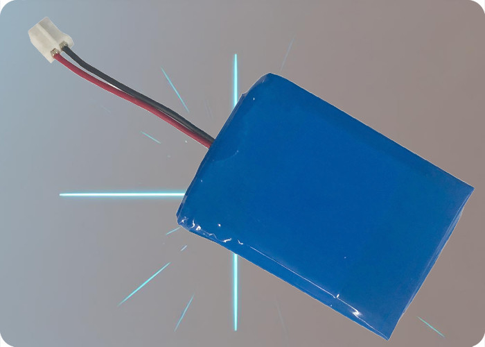 7.4V 630mAh Li Ion Battery 300 Cycles 2C Discharge