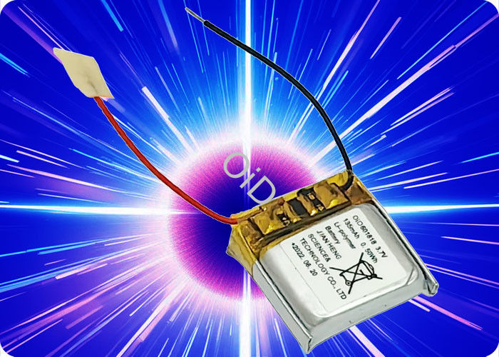 OiD601818-140 3.7V 140mAh Lithium Polymer Battery 270mA Discharge 300 Cycles