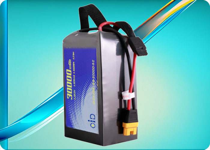 44.4V 30000mAh Drone Lipo Battery 150A Peak Discharge