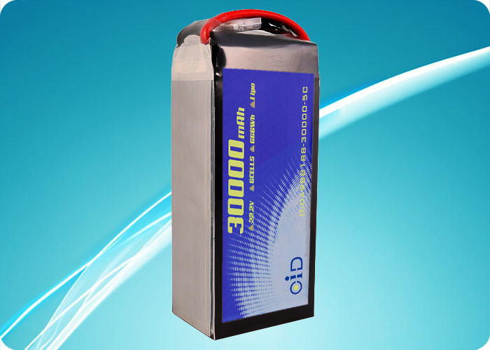 22.2V 30000mAh Drone Battery 60A Discharge 200 Cycles