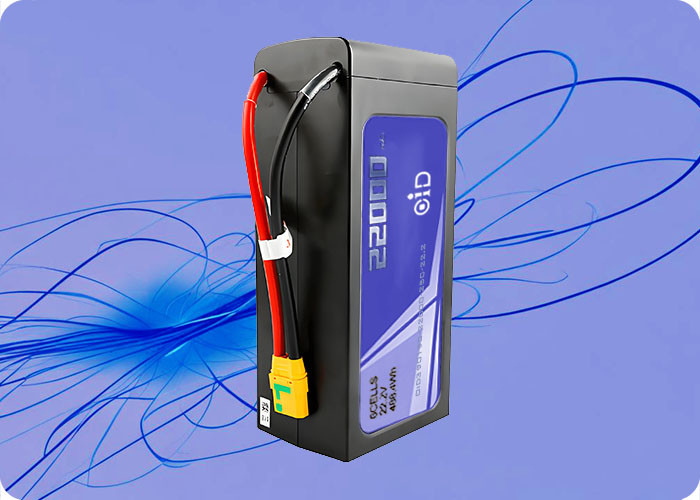 22.2V 22000mAh Drone Battery with 90A Peak Discharge