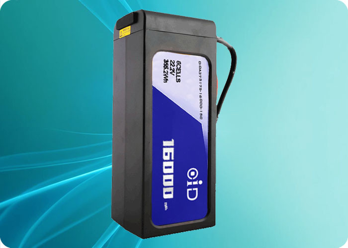 22.8V 16000mAh Drone Battery with 100A Peak Discharge