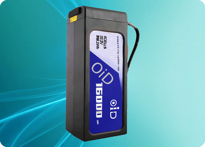 High Energy Density Drone Battery 150 Cycles 16000mAh Battery 100A Peak Discharge