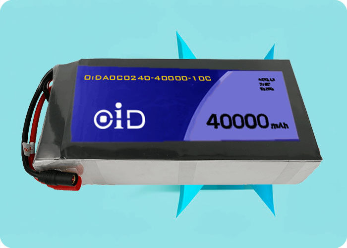 22.2V 40000mAh Drone Battery 60A Discharge