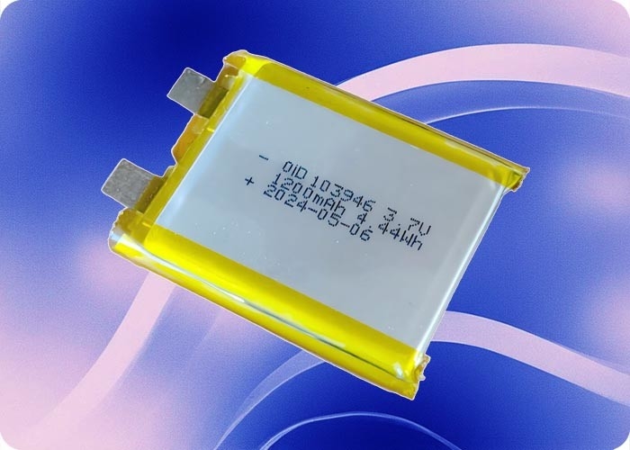 3.7V 1220mAh Explosion Proof Lithium Battery 0.5C Discharge