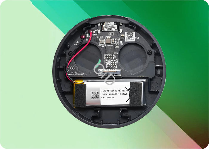 1C Lithium Ion Battery 460mAh 3.8 Volt Battery 0.46A 500Cycle