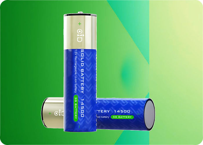 1.5V 2500mWh Rechargeable Battery 1000 Cycles Fast Charge