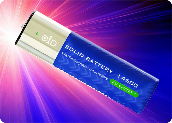 1.5V 2500mWh Rechargeable Battery 10000 Cycles Fast Charge