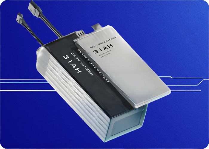 31Ah Solid State Battery 3.6V 1000 Cycles 3C Discharge