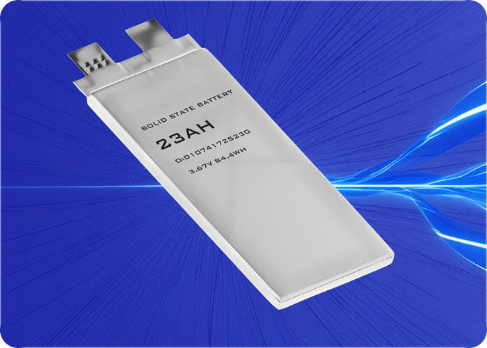 23Ah Solid State Battery 3.67V 1000 Cycles Fast Charge