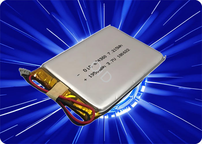 500 Cycles Lithium Ion Battery 3.7V 2050mah Battery 1C Discharge For Bike Navigation