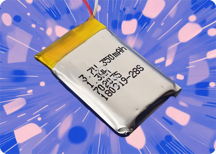 350mAh 3.7 V Li Ion Battery 300 Cycles Battery For Robot Devices