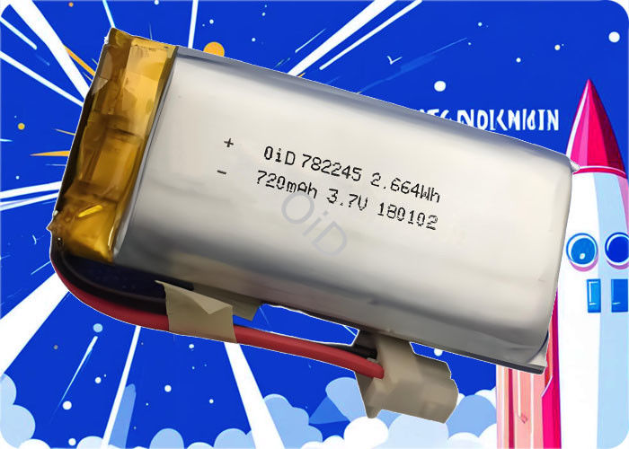 3.7V 750mah Battery Pet 5c Lithium Battery Customized 500 Cycles