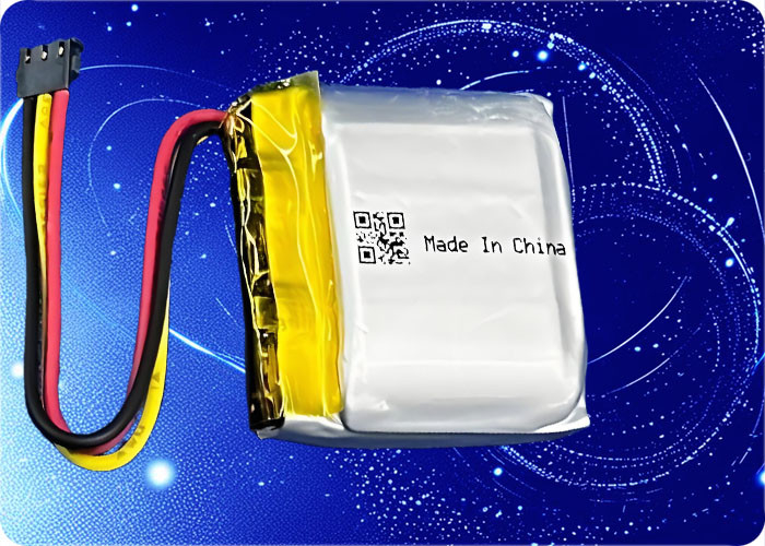 3.7V 370mAh Rechargeable Li-Ion Battery 1C Discharge 500 Cycles