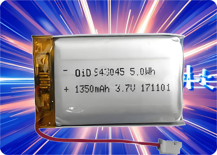 500 Cycles Lithium Ion Battery 3.7V 1430mah Battery 1C Discharge OiD943045N1435