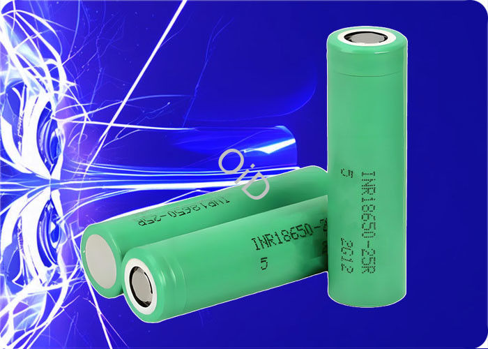 Electric Tool 18650 Battery 20A 3.6V 2500mAh Li Ion Battery 500 Cycles