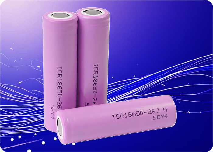 18650 Lithium Ion Battery 2600mAh 5.2A for Electric Motorcycle