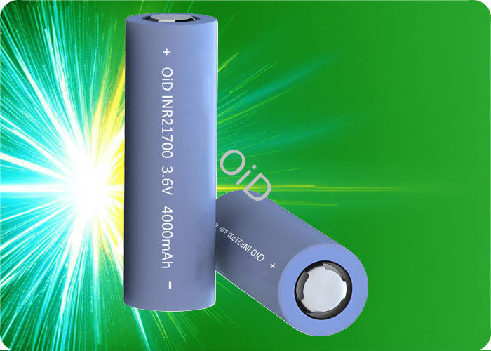 3C Discharge 21700 Battery 500 Cycles 3.6 V 4000mAh Battery Compact