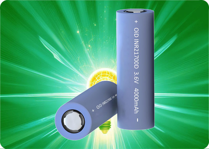 3.6V 4000mAh 21700 Lithium Ion Battery 45A Discharge