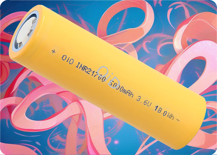 40A 3.6 V 5000mAh Battery High Rate 21700 Li Ion Battery Customized 500 Cycles