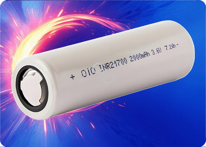 3.05V 2000mAh Li Ion Battery 21700 10C Lithium Ion Battery 500 Cycles