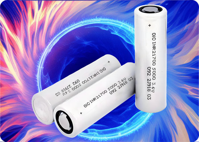 21700 5000mAh 3.6V NCA Low Temperature Battery 800 Cycles -40°C Extreme Cold Environment