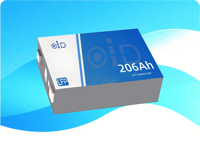 3.2V 206Ah LiFePO4 Battery 3000 Cycles Solar Energy Storage