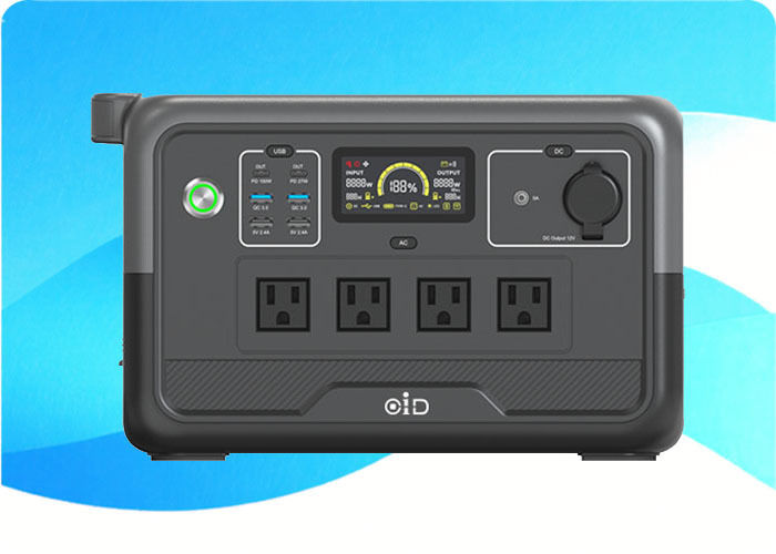 1200W Portable Power Station 1008Wh PEP1200SD with 100W PD 400W Solar Input