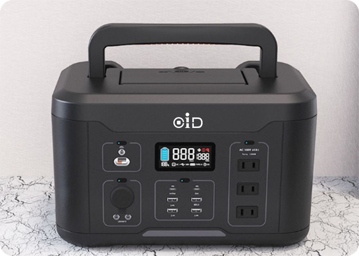 PEP600SDA 672Wh 600W Portable Power Station with Pure Sine Wave