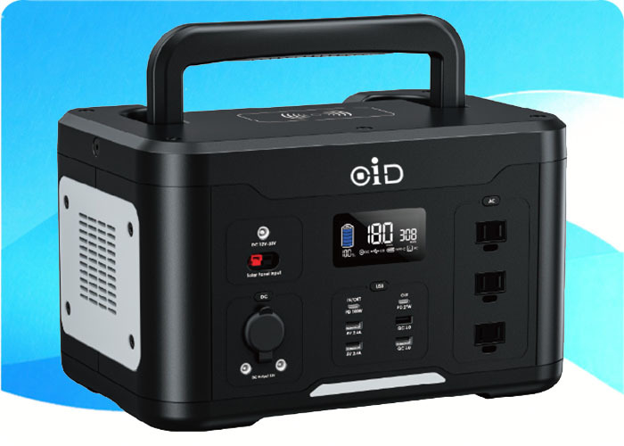 PEP600SDA 672Wh 600W Portable Power Station with Pure Sine Wave