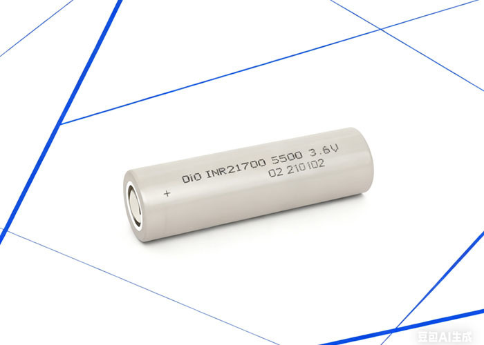 21700 Battery 5500mAh 3.6V Lithium-Ion Cell with 2C Discharge for High-Drain Devices