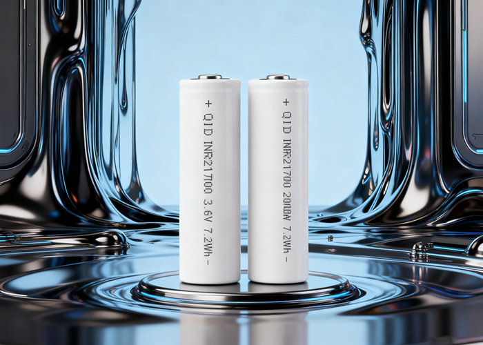21700 Lithium-Ion Battery with 2000mAh Capacity 3.6V Nominal Voltage and 1.0A Standard Charge for High-End Digital Devices