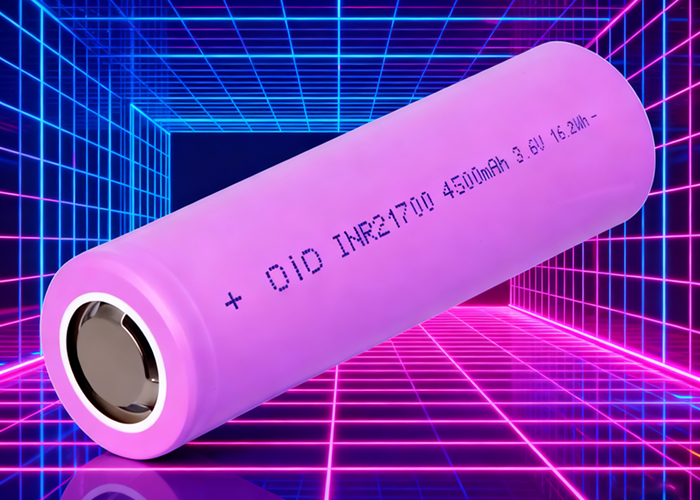 21700 Lithium-Ion Battery with Low Internal Resistance, Wide Temperature Range, and NMC Cathode for High-Drain Applications