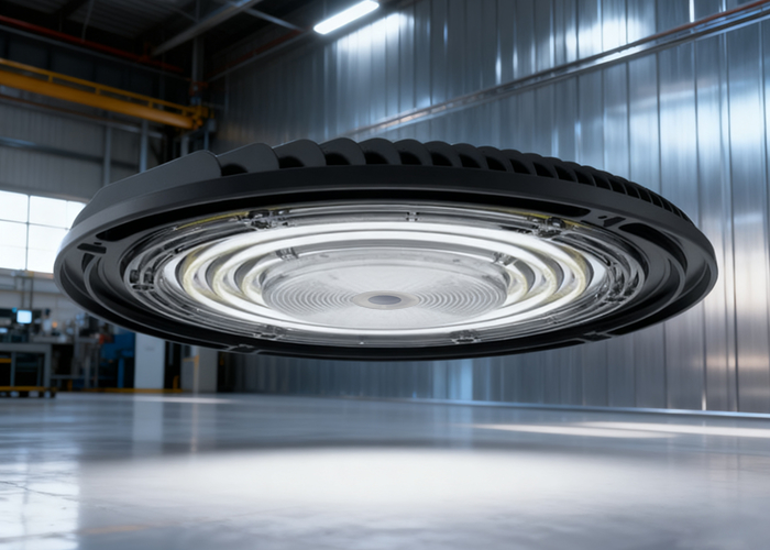IP65 Weather Resistant 100W-150W DOB LED High Bay Light with ESPR Compliance for Supermarkets