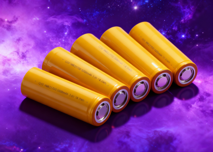 21700 Lithium-Ion Cell with Li-NMC Cathode, Wide Temperature Range, and Low Internal Resistance for High Performance