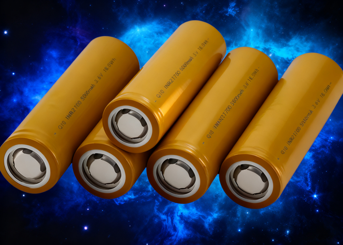 21700 Lithium-Ion Cell with Li-NMC Cathode, Wide Temperature Range, and Low Internal Resistance for High Performance