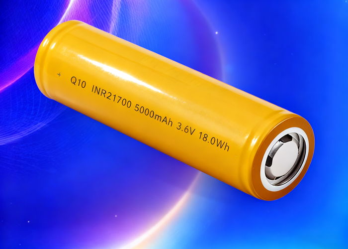 21700 Lithium-Ion Cell with Li-NMC Cathode, Wide Temperature Range, and Low Internal Resistance for High Performance