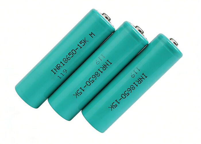 INR18650K15SS 18650 Li-Ion Battery with 15A Continuous Discharge, 500-Cycle Long Life, and Consistent Thermal Stability for Industrial Applications