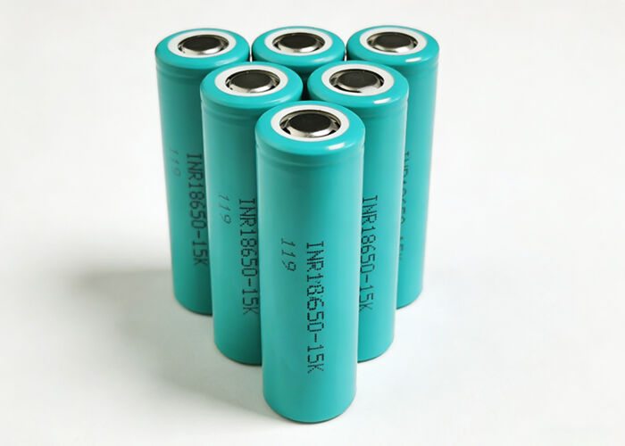 INR18650K15SS 18650 Li-Ion Battery with 15A Continuous Discharge, 500-Cycle Long Life, and Consistent Thermal Stability for Industrial Applications
