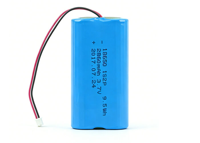 OID18650JH-1S2P 3.7V 2860mAh Lithium-Ion Battery Pack with DW01B-G Protection for High Stability & Safety