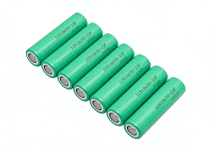 ICR18650F22SS 3.6V 2200mAh 18650 Li-Ion Battery with 4.4A Continuous Discharge and 500 Cycles for Laptop Packs