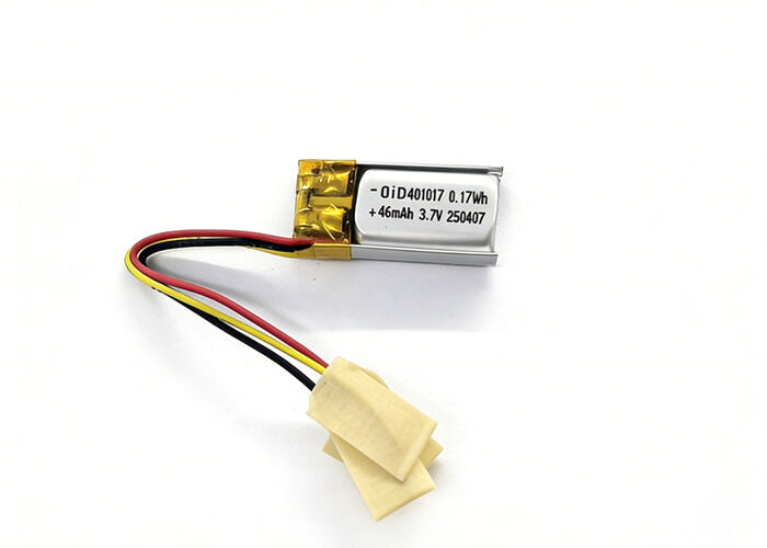 OID401017 3.7V 48mAh Lithium-Ion Polymer Battery for Medical Insulin Pump Controllers